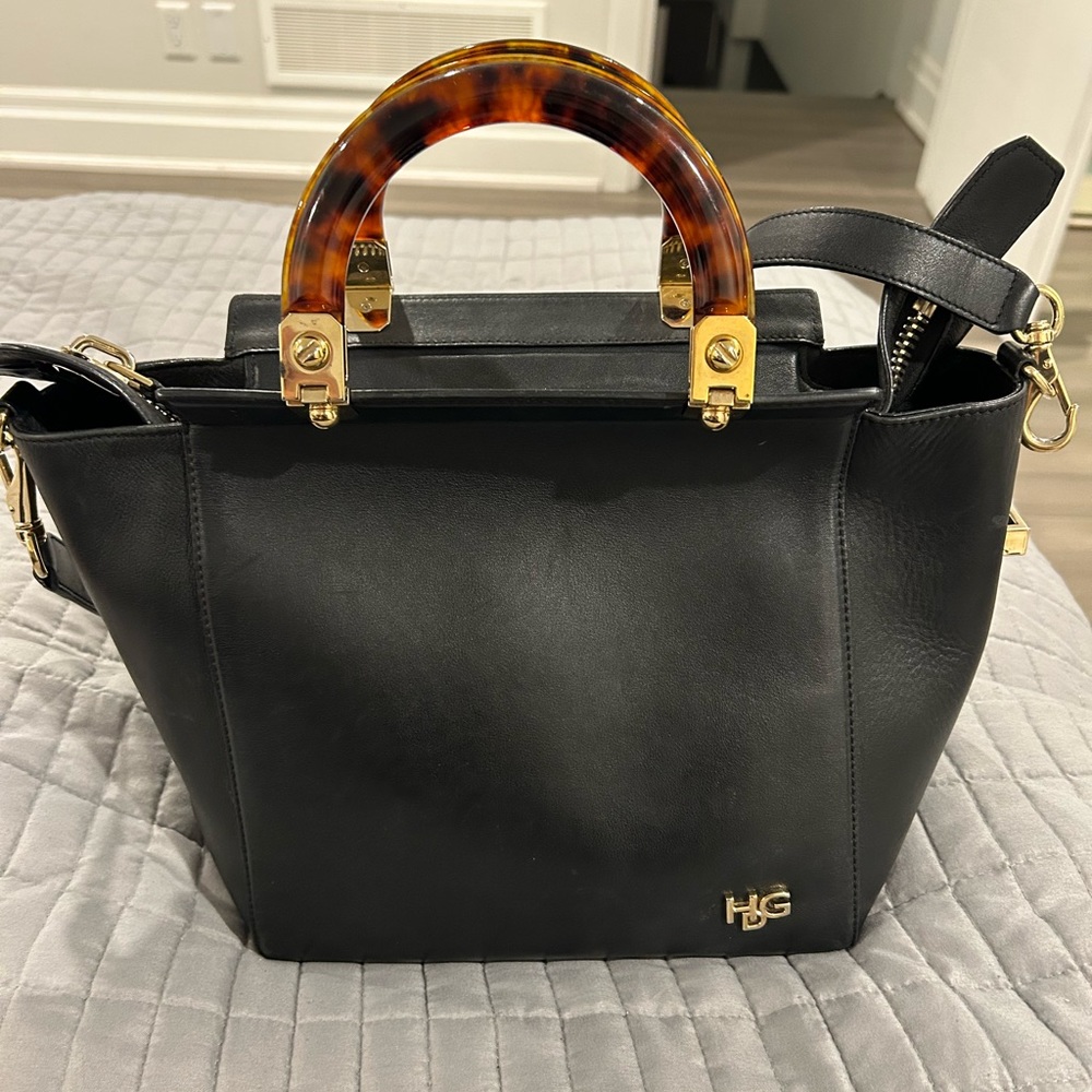 Givenchy HDG purse. With tortoise handles.